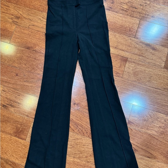 Helmut Lang Black Flare Pants - Picture 2 of 6